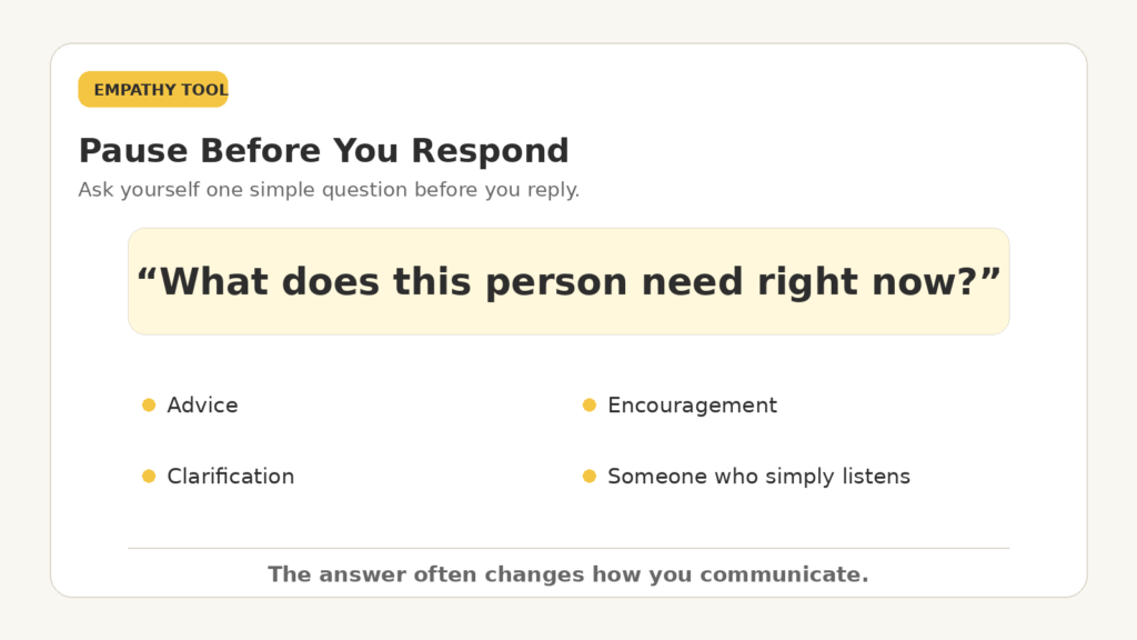 Empathy at workplace is the key to better team bonding and success.