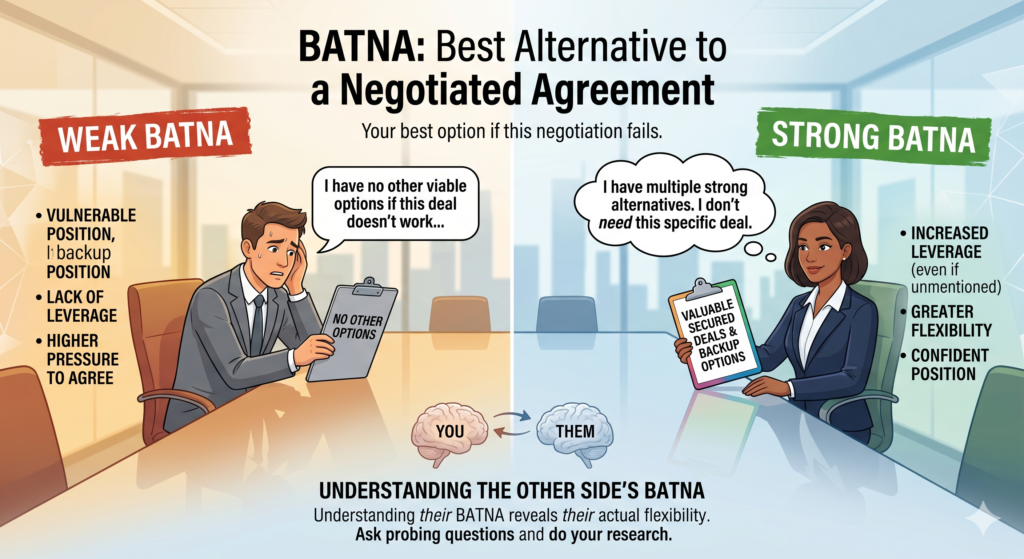 What is the best alternative to a negotiated agreement