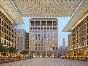 Msheireb Downtown Doha is a brilliant example. of Modernisation with Heritage