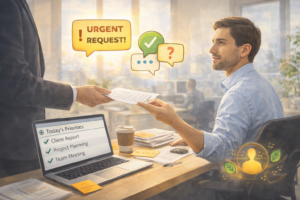 Self management often reveals itself in ordinary moments