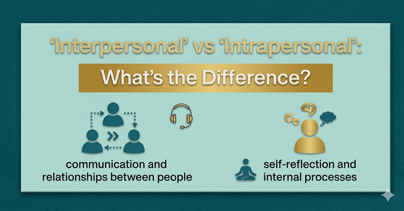 Differences Between Interpersonal and Intrapersonal Skills