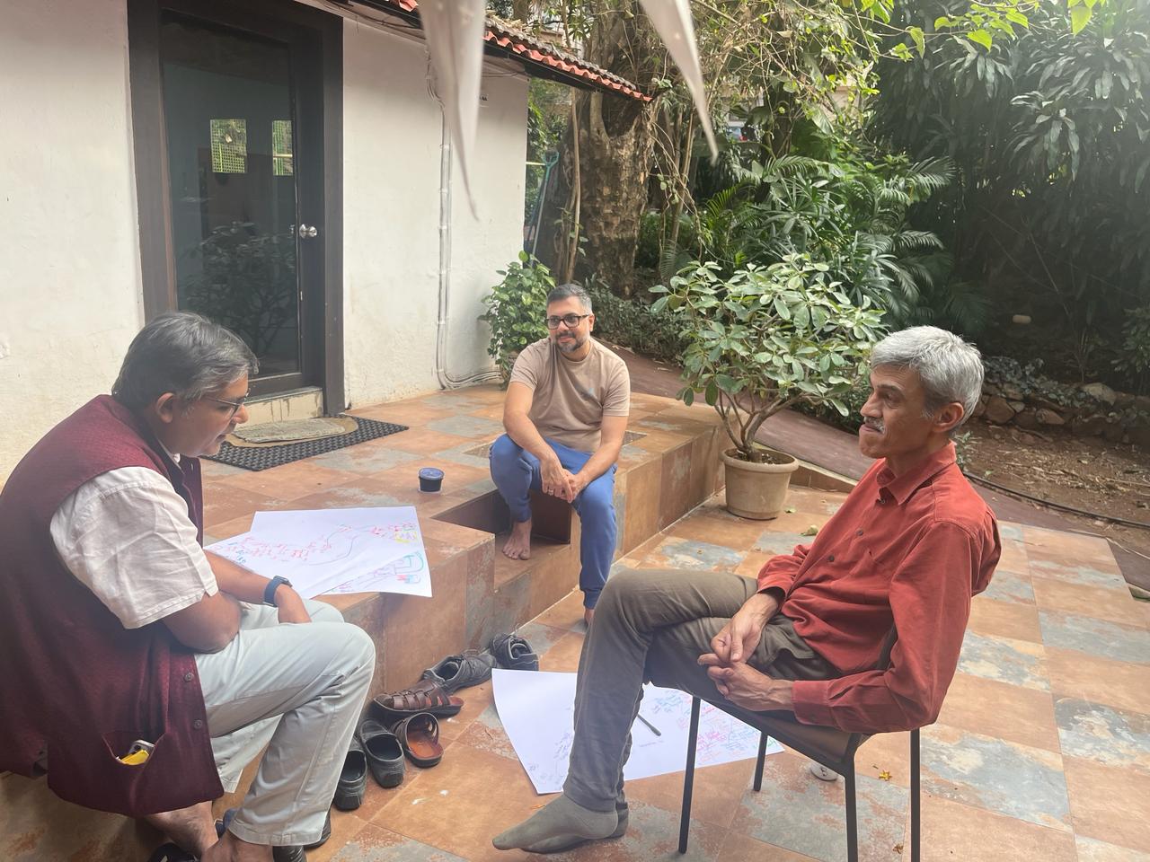 Coachee receiving coaching during an Executive Coaching session